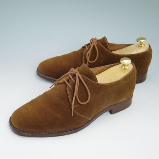 極上★クロケット&ジョーンズ 6.5E【★ロイドフットウェア別注/Jシリーズ/248ラスト/プレーントゥ/Lloyd Footwear】Crockett&Jones★a854