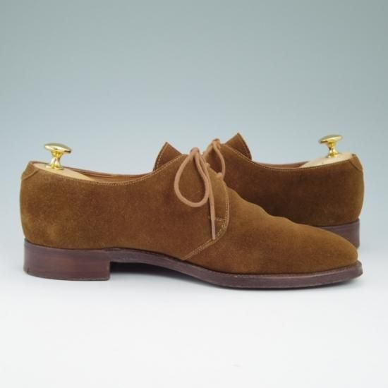 極上★クロケット&ジョーンズ 6.5E【★ロイドフットウェア別注/Jシリーズ/248ラスト/プレーントゥ/Lloyd Footwear】Crockett&Jones★a854