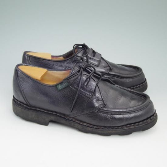 ★パラブーツ(レディース) SIZE 5.5【★濃紺（ほぼ黒）/ミカエル風ギリーシューズ/チロリアンシューズ/グリフソール】Paraboot★a855