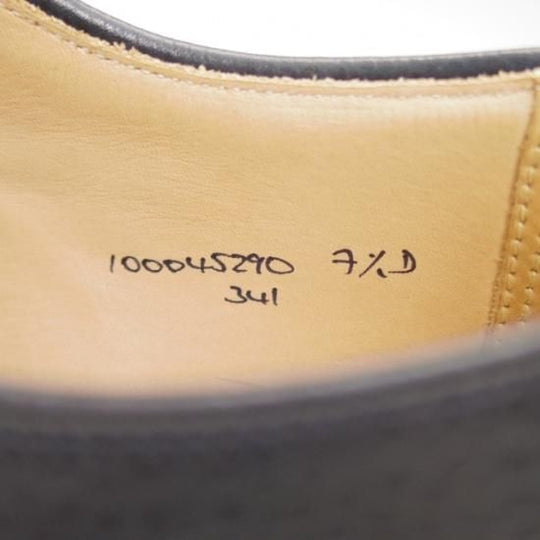極美品★クロケット&ジョーンズ UK7/US7.5D【★ブルックスブラザーズ別注/Peal&co BROOKS BROTHERS/341ラスト】Crockett&Jones★a868