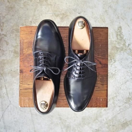 極上★クロケット&ジョーンズ UK6.5/US7E【★ラルフローレン別注/RalphLauren/プレーントゥ】Crockett&Jones★a869