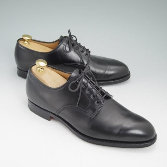 極上★クロケット&ジョーンズ UK6.5/US7E【★ラルフローレン別注/RalphLauren/プレーントゥ】Crockett&Jones★a869