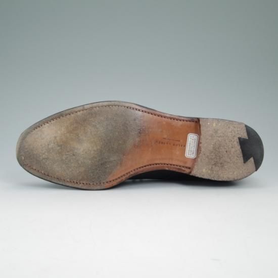極上★クロケット&ジョーンズ UK6.5/US7E【★ラルフローレン別注/RalphLauren/プレーントゥ】Crockett&Jones★a869