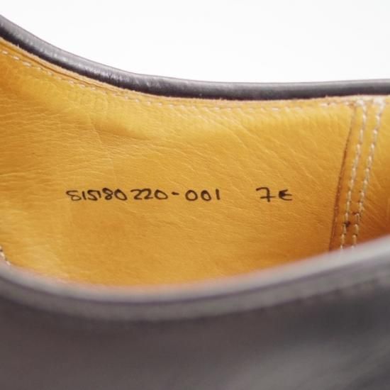 極上★クロケット&ジョーンズ UK6.5/US7E【★ラルフローレン別注/RalphLauren/プレーントゥ】Crockett&Jones★a869