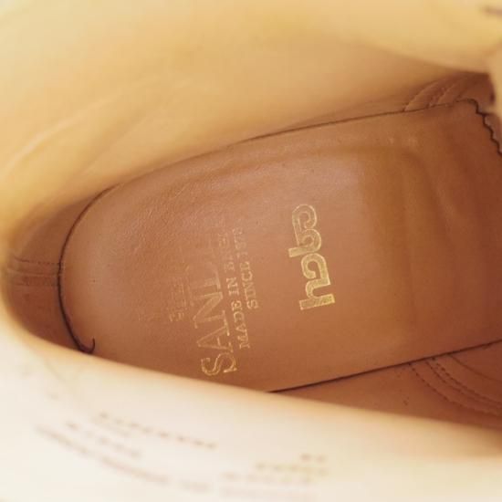 美品★サンダース UK7.5【★ダービーブーツ/9941R】DARBY BOOT/SANDERS★a877