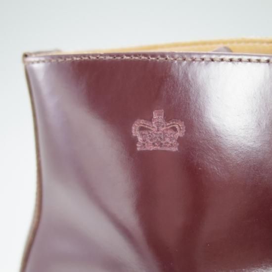 美品★サンダース UK7.5【★ダービーブーツ/9941R】DARBY BOOT/SANDERS★a877