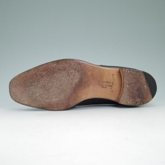 極美品★チャーチ/80G/UK8【★超希少!!】2都市ロゴ/チャネル仕上げ/ビンテージ/73ラスト/JERMYN/プレーントゥ/Church's★a880