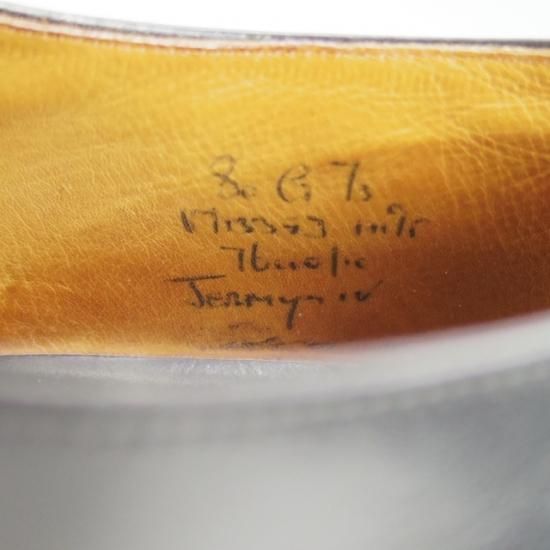 極美品★チャーチ/80G/UK8【★超希少!!】2都市ロゴ/チャネル仕上げ/ビンテージ/73ラスト/JERMYN/プレーントゥ/Church's★a880