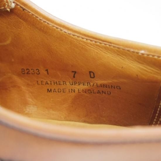 極上★クロケット&ジョーンズ 7D【★トレーディングポスト別注/Trading Post/フルブローグ】Crockett&Jones★a881
