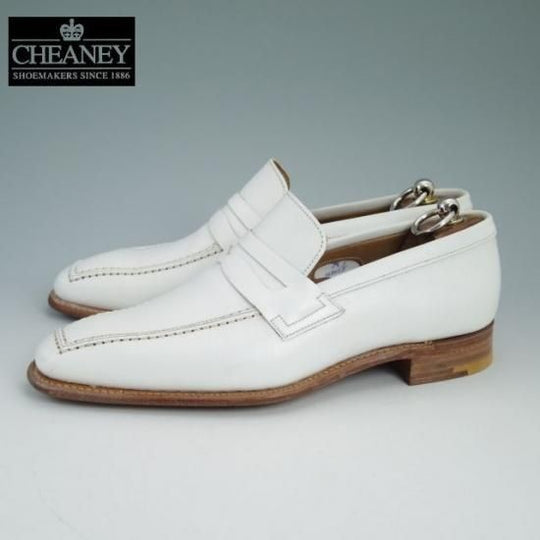 美品★チーニー 7.5F【★ポールスミス別注/PaulSmith/10298ラスト/コインローファー/靴】CHEANEY★a883