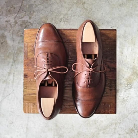 極上★グレンソン UK5.5【★英国老舗ショップ】BROWNS LONDON別注/ストレートチップ/ブラウンズ/GRENSON★a884