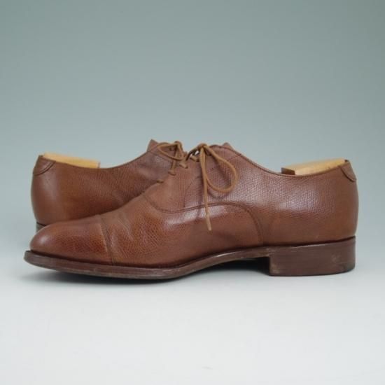 ☆極美品☆ GRENSON グレンソン セミブローグ 革靴 英国製 希少】最上級グレンソンマスターピース/GRENSONセミブローグ