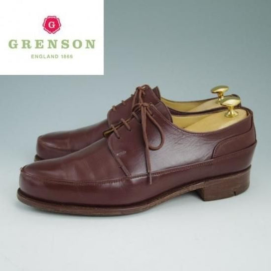 極上★グレンソン 6.5E【★英国老舗ショップ】BROWNS LONDON別注/Uチップ/ブラウンズ/GRENSON★a885