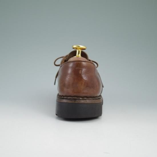 ★パラブーツ(レディース) 24cm程度/【★希少!!】ブロック体タグ/ミカエル/MICHAEL/チロリアンシューズ/グリフソール/Paraboot★a886