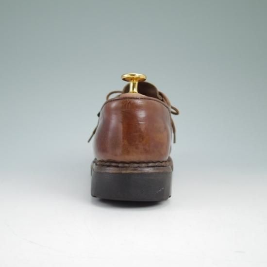 ★パラブーツ(レディース) 24cm程度/【★希少!!】ブロック体タグ/ミカエル/MICHAEL/チロリアンシューズ/グリフソール/Paraboot★a886