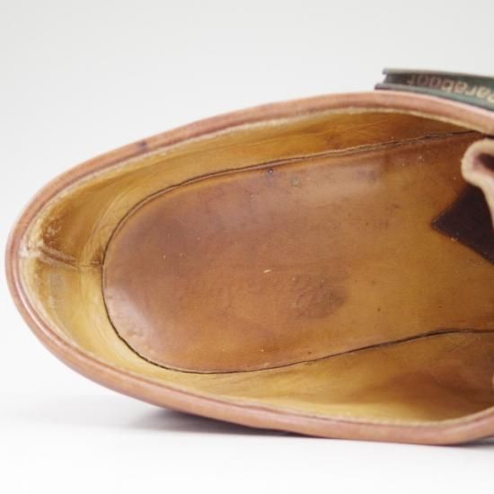 ★パラブーツ(レディース) 24cm程度/【★希少!!】ブロック体タグ/ミカエル/MICHAEL/チロリアンシューズ/グリフソール/Paraboot★a886