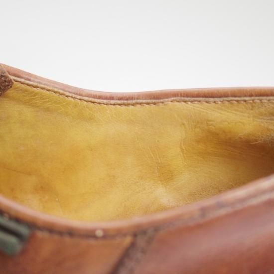 ★パラブーツ(レディース) 24cm程度/【★希少!!】ブロック体タグ/ミカエル/MICHAEL/チロリアンシューズ/グリフソール/Paraboot★a886