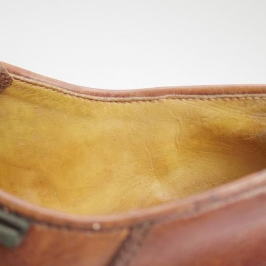 ★パラブーツ(レディース) 24cm程度/【★希少!!】ブロック体タグ/ミカエル/MICHAEL/チロリアンシューズ/グリフソール/Paraboot★a886