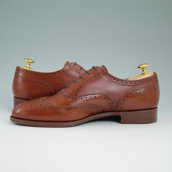極美品★トリッカーズ SIZE 6.5【★トレーディングポスト別注/マロンアンティーク/DUKE'Sコレクション】ドレスライン/m7004/Tricker's★a887