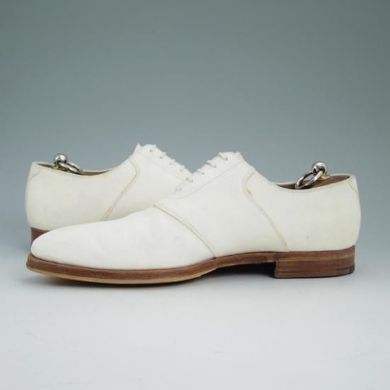 極上★クロケット&ジョーンズ 7E【★トレーディングポスト別注/Trading Post/サドルシューズ/BARFORD/スエード】Crockett&Jones★a889