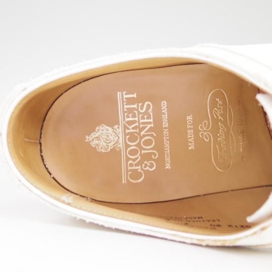 極上★クロケット&ジョーンズ 7E【★トレーディングポスト別注/Trading Post/サドルシューズ/BARFORD/スエード】Crockett&Jones★a889