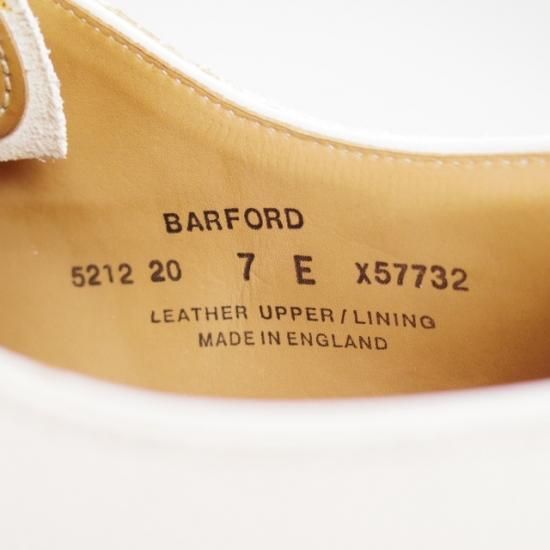 極上★クロケット&ジョーンズ 7E【★トレーディングポスト別注/Trading Post/サドルシューズ/BARFORD/スエード】Crockett&Jones★a889