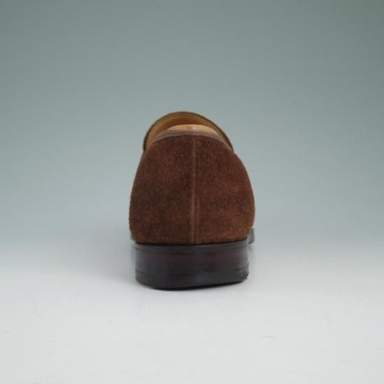 美品★クロケット&ジョーンズ 5E【★ビームス別注/BEAMS/コインローファー/RUTLAND/スエード/348ラスト】Crockett&Jones★a890