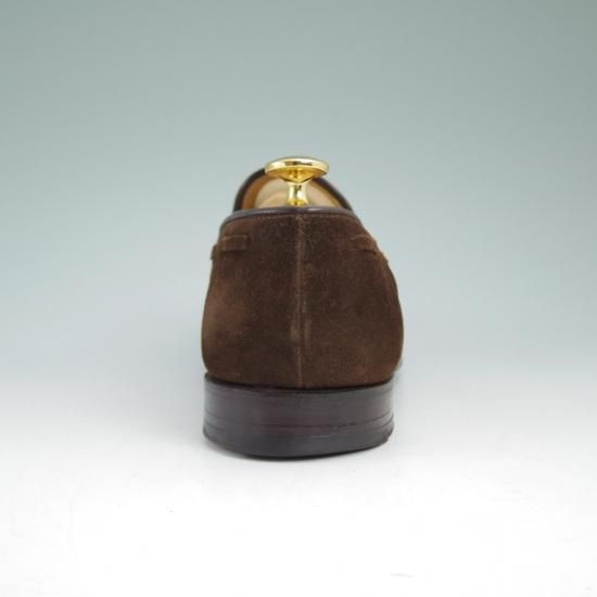 極上★クロケット&ジョーンズ 6.5E【★ビームス別注/BEAMS/タッセルローファー/ALDERNEY/スエード/341ラスト】Crockett&Jones★a891