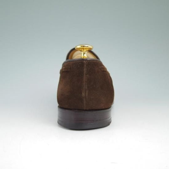 極上★クロケット&ジョーンズ 6.5E【★ビームス別注/BEAMS/タッセルローファー/ALDERNEY/スエード/341ラスト】Crockett&Jones★a891