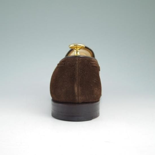 極上★クロケット&ジョーンズ 6.5E【★ビームス別注/BEAMS/タッセルローファー/ALDERNEY/スエード/341ラスト】Crockett&Jones★a891