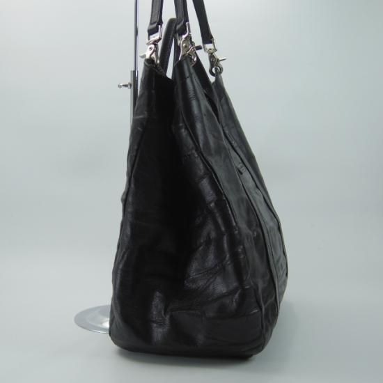 美品★ダニエル&ボブ/Daniel&Bob【定価10.5万★クロドーロ/ロディ】黒/メンズ レザー トート バッグ★N4744