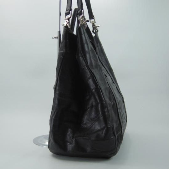 美品★ダニエル&ボブ/Daniel&Bob【定価10.5万★クロドーロ/ロディ】黒/メンズ レザー トート バッグ★N4744