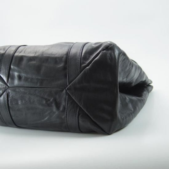 美品★ダニエル&ボブ/Daniel&Bob【定価10.5万★クロドーロ/ロディ】黒/メンズ レザー トート バッグ★N4744