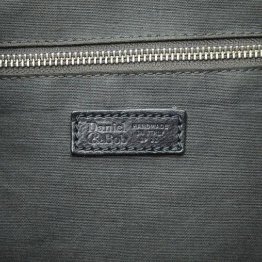 美品★ダニエル&ボブ/Daniel&Bob【定価10.5万★クロドーロ/ロディ】黒/メンズ レザー トート バッグ★N4744