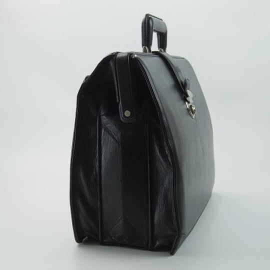 極上★ダックス/DAKS【★鞄】ダレスバッグ/黒/メンズ ビジネス バッグ/レザー ブリーフケース★N4748