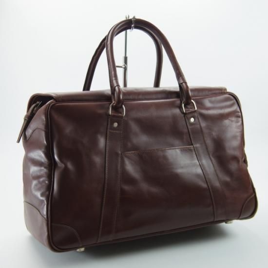 美品★ダンヒル/DUNHILL×JOHN NORRIS【定価19.9万★英国製/ボストンバッグ】メンズ ビジネス バッグ★N4749