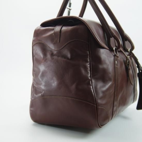 美品★ダンヒル/DUNHILL×JOHN NORRIS【定価19.9万★英国製/ボストンバッグ】メンズ ビジネス バッグ★N4749