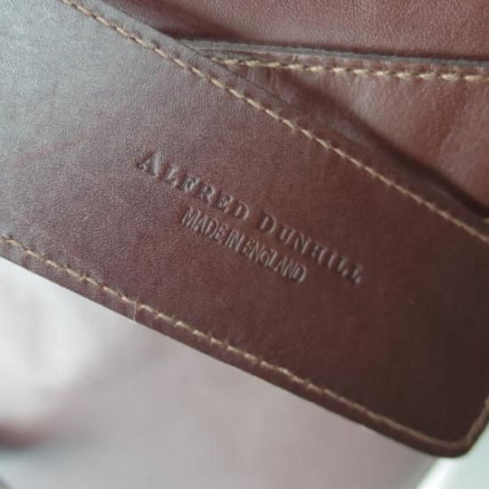美品★ダンヒル/DUNHILL×JOHN NORRIS【定価19.9万★英国製/ボストンバッグ】メンズ ビジネス バッグ★N4749