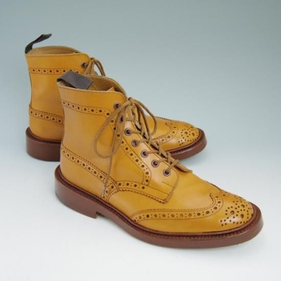 Tricker's エイコンアンティーク ブローグブーツ（7） 極美品☆トリッカーズ SIZE 7【☆エイコンアンティーク/ACORN