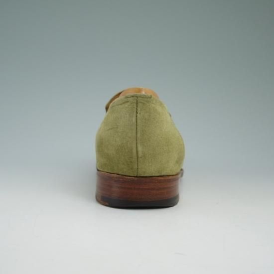 美品★(伊)メイドインマルケ/シルヴァノ ラッタンジ SIZE 39【★ヌバック×スエード/コンビ】Silvano Lattanzi/ローファーMADE IN MARCHE★a896