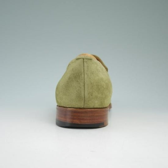 美品★(伊)メイドインマルケ/シルヴァノ ラッタンジ SIZE 39【★ヌバック×スエード/コンビ】Silvano Lattanzi/ローファーMADE IN MARCHE★a896