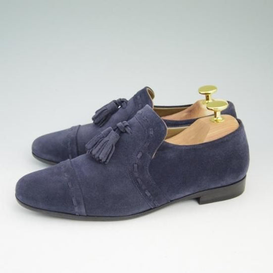 極美品★サルトル(レディース) SIZE 36【★スエード/タッセル】ローファー/SARTORE★a897