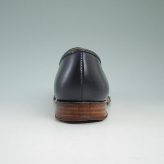 極上★クロケット&ジョーンズ 6.5E【★ポールスミス別注/PaulSmith/コインローファー/紺色(黒に近い濃紺)】Crockett&Jones★a899
