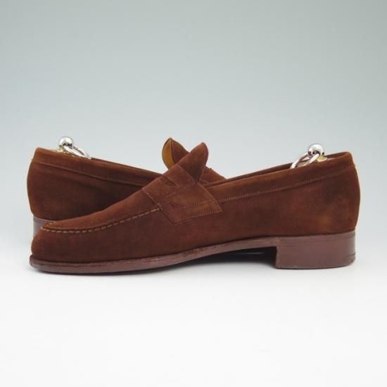 極上★チャーチ 70F/UK7【★希少!!アンテロープ革/REAL CAPE BUCK/コインローファー/KENT/91ラスト/旧チャーチ/3都市ロゴ】Church's★a901