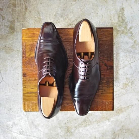 美品★アルティオリ UK5.5程度【定価17万程度★プレーントゥ】ARTIOLI★a902