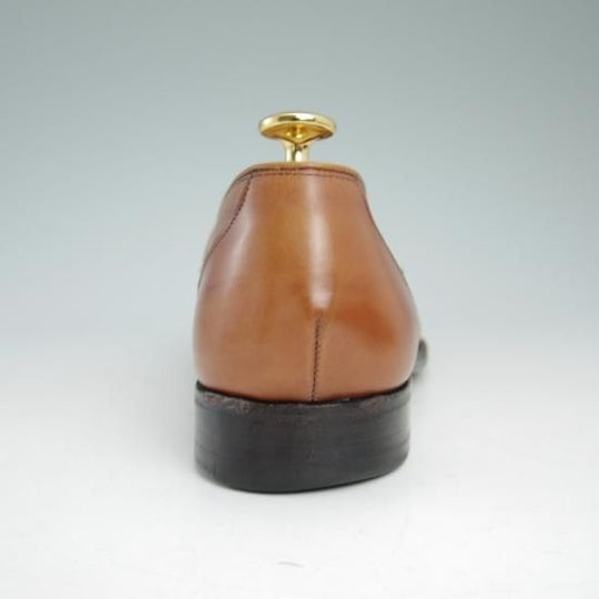 極上★チャーチ 65F/UK6.5【★希少!!スキンステッチ仕様】コインローファー/BRUTON/3都市ロゴ/旧チャーチ/サンダルウッド/Church's★a905