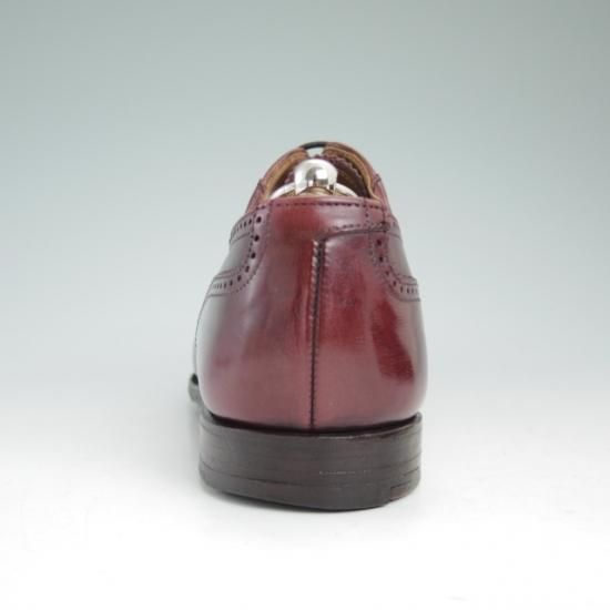 Crockett&Jones製 バーガンディ プレーントゥ Peal&Co Crockett&Jones製 バーガンディ プレーントゥ Peal&Co - メルカリ