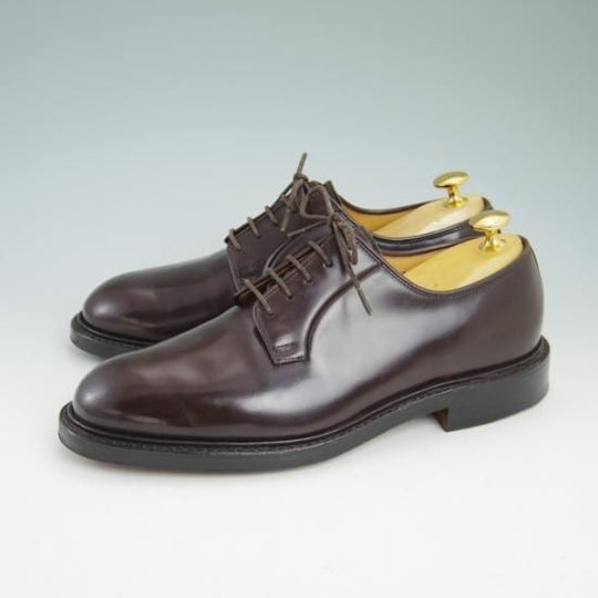 極美品★クロケット&ジョーンズ 6E【★LAMPTON/プレーントゥ/ダービー】Crockett&Jones★a907