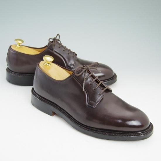 極美品★クロケット&ジョーンズ 6E【★LAMPTON/プレーントゥ/ダービー】Crockett&Jones★a907