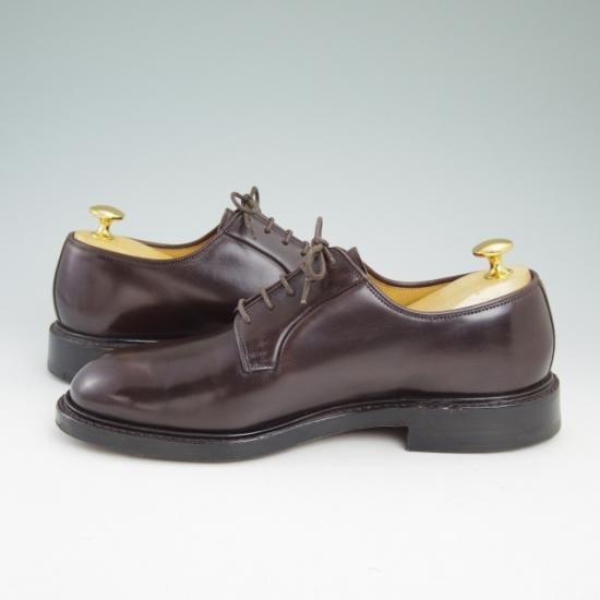 極美品★クロケット&ジョーンズ 6E【★LAMPTON/プレーントゥ/ダービー】Crockett&Jones★a907